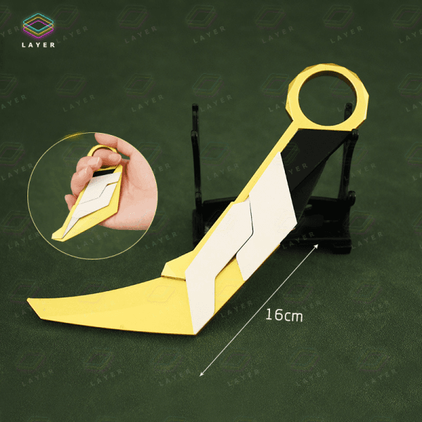 발로란트 발리송 챔피언스 나이프 나비칼 엘더프레임 약탈자 RGX - 가죽커버 폴딩 프라임 2.0 카람빗