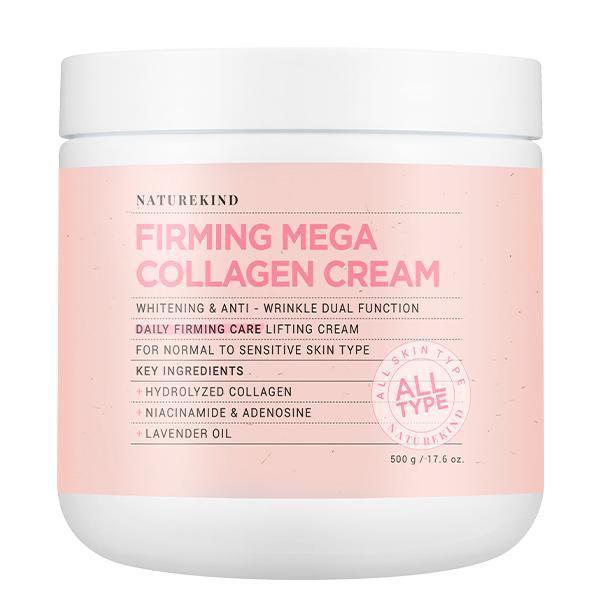 콜라겐크림 500g 대용량(고함량콜라겐+달팽이점액+탄력+영양+미백+주름개선)