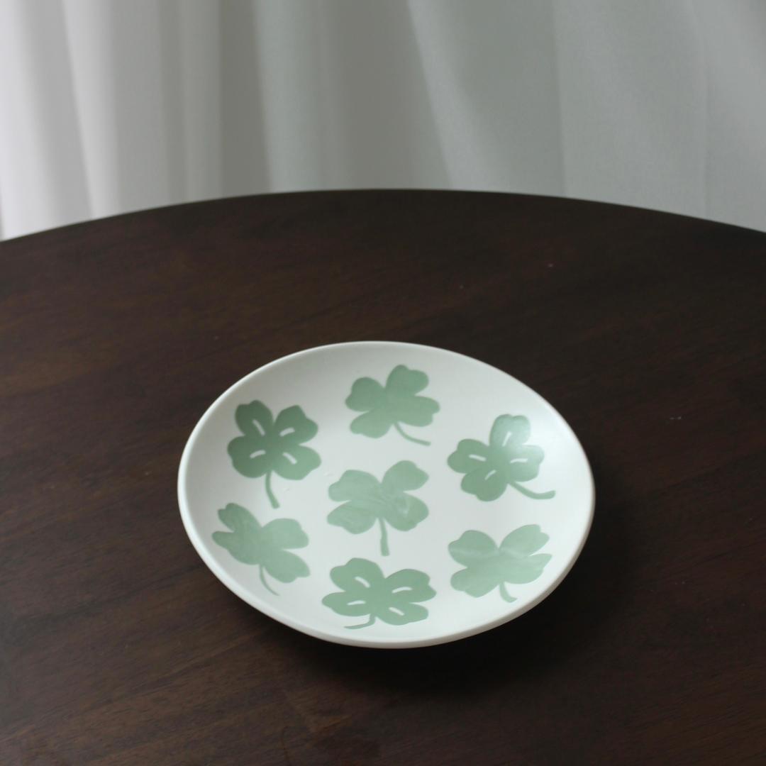 Clover palette plate l 네잎클로버 파레트 플레이트
