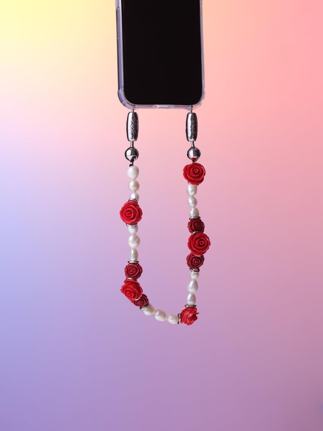 Scarlet Begonias Wristlet
