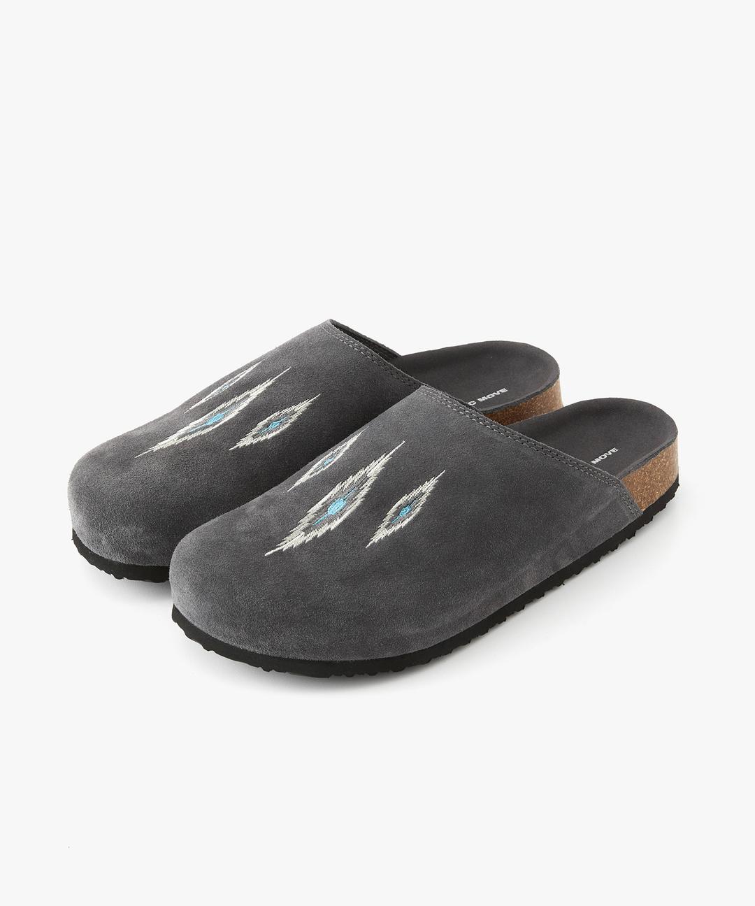 아콘 스웨이드 슬라이드 R24B401 (자수 그레이)