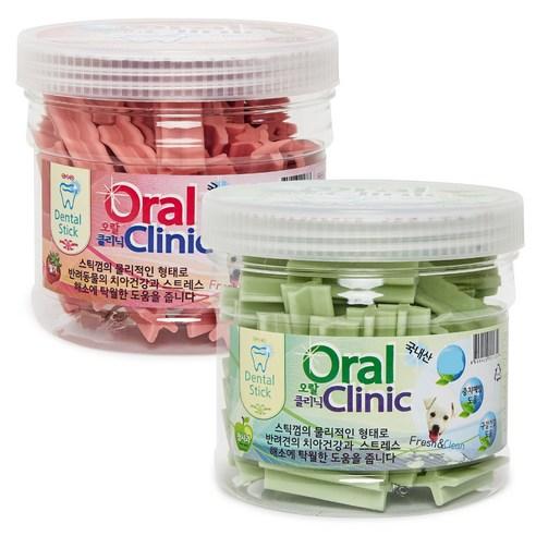 오랄클리닉 딸기 300g + 청사과 300g 세트, 딸기+청사과, 300g, 1세트