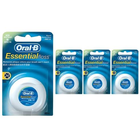 오랄비 왁스 치실 민트향 50m - 치실 | 쿠팡