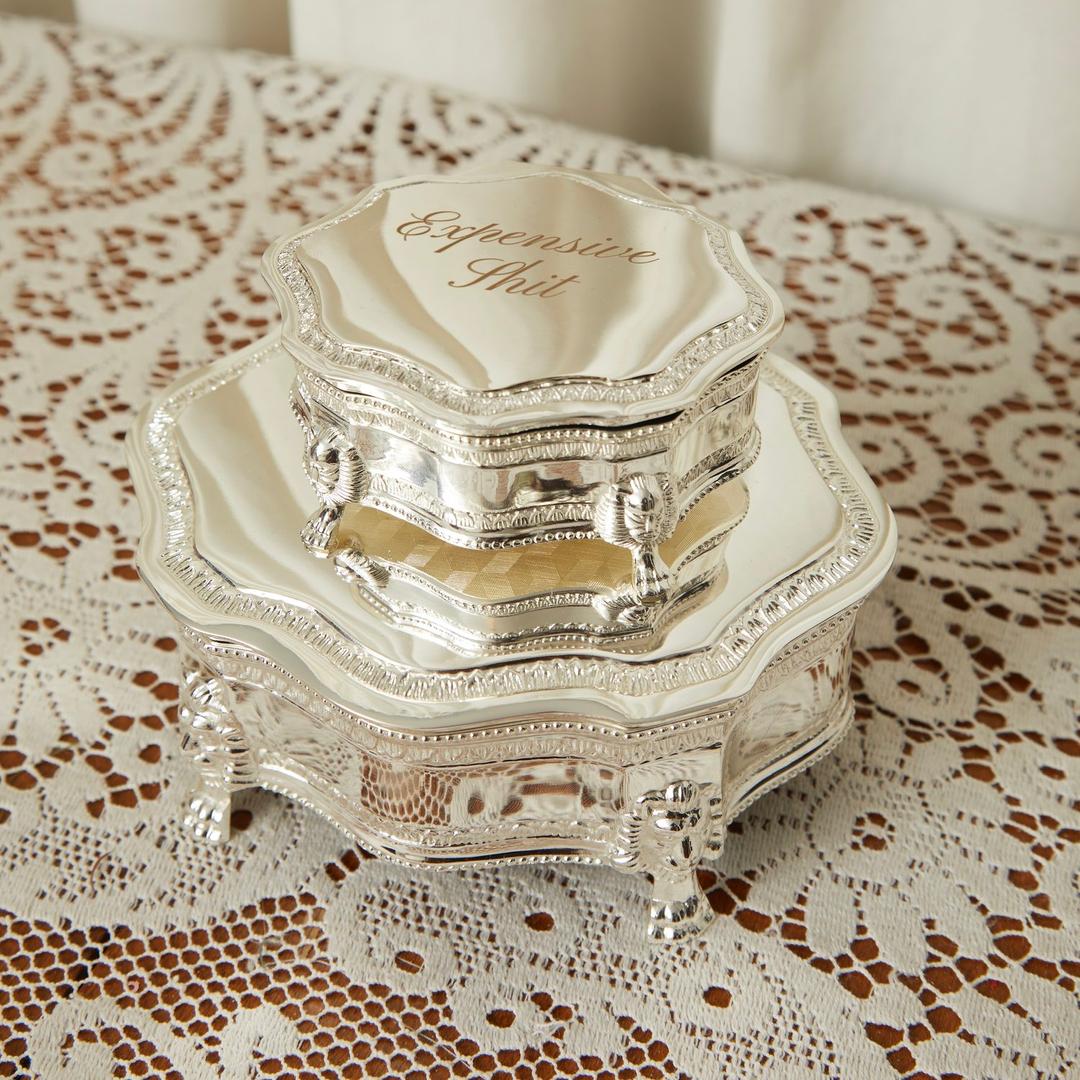 "Expensive Shit" Engraved Trinket Box — Tanner Fletcher