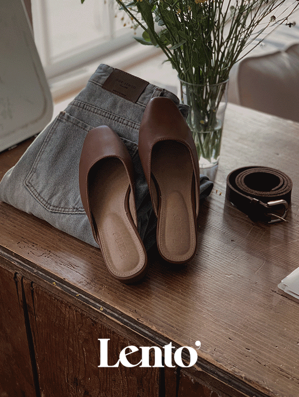 #LENTO. Urban daily Mule - 2 color