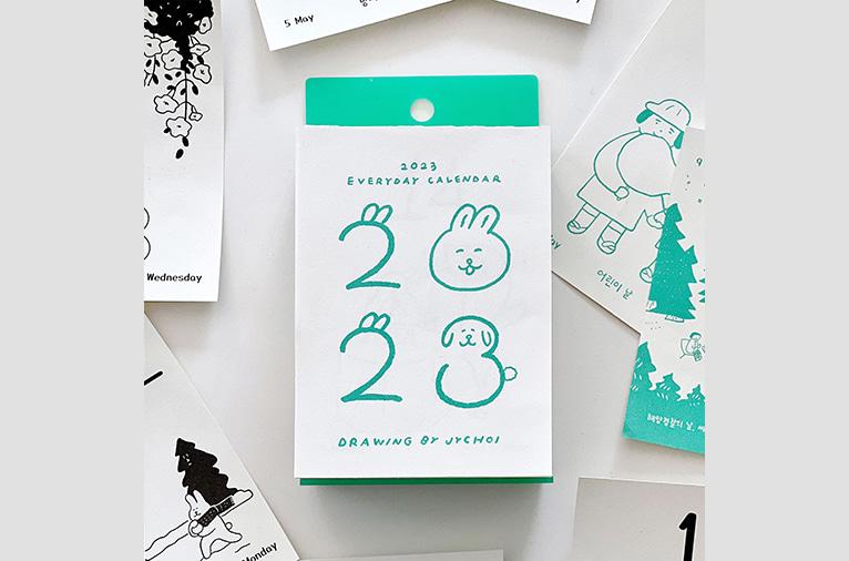 예약판매* [원모어백] 2023 최진영 일력 - 11월 25일 순차 발송 예정