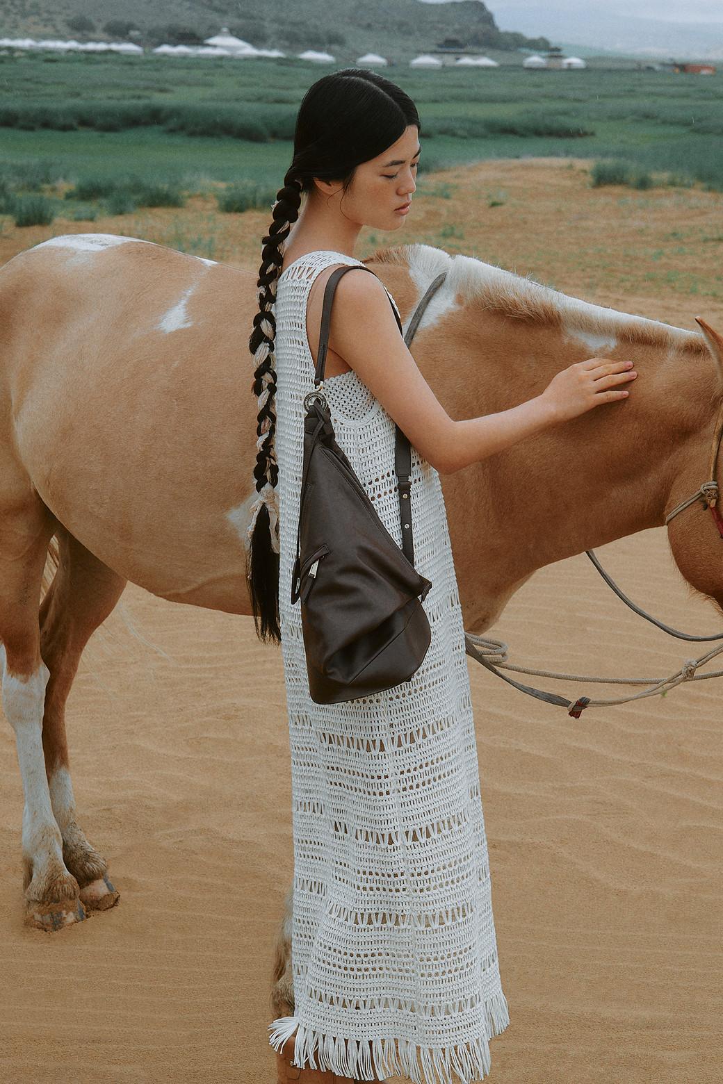 [아카이브앱크 홈]Luv biker backpack(Espresso)러브 바이커 백팩