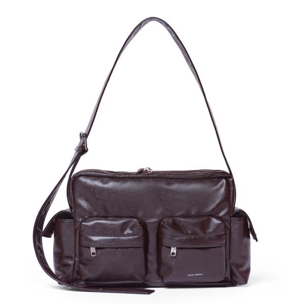 크로스 유틸리티백 cross utility bag M goat chocolate
