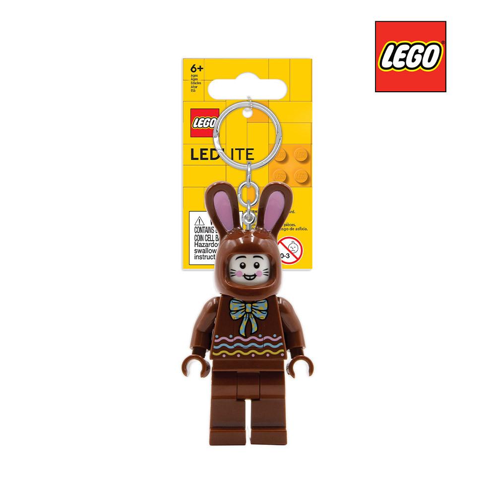 레고 버니 초콜릿 키체인 LED 열쇠고리 키홀더