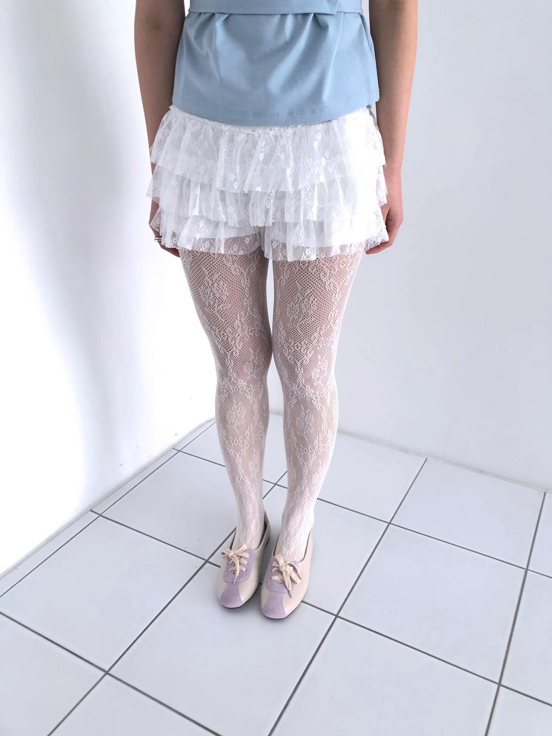 lace cancan skirt (3c)