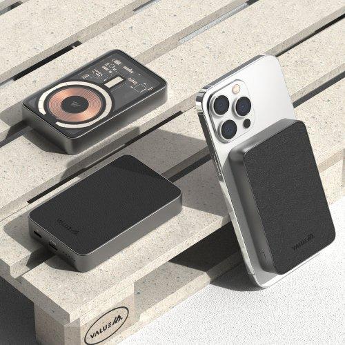 아이폰 고속 무선충전 투명 맥세이프 보조배터리 5000mAh