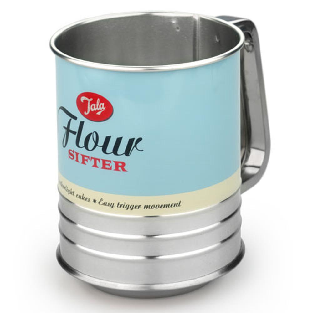 [Tala] 빈티지 탈라 오리지널 1960s 플라워 시프터_스카이 블루