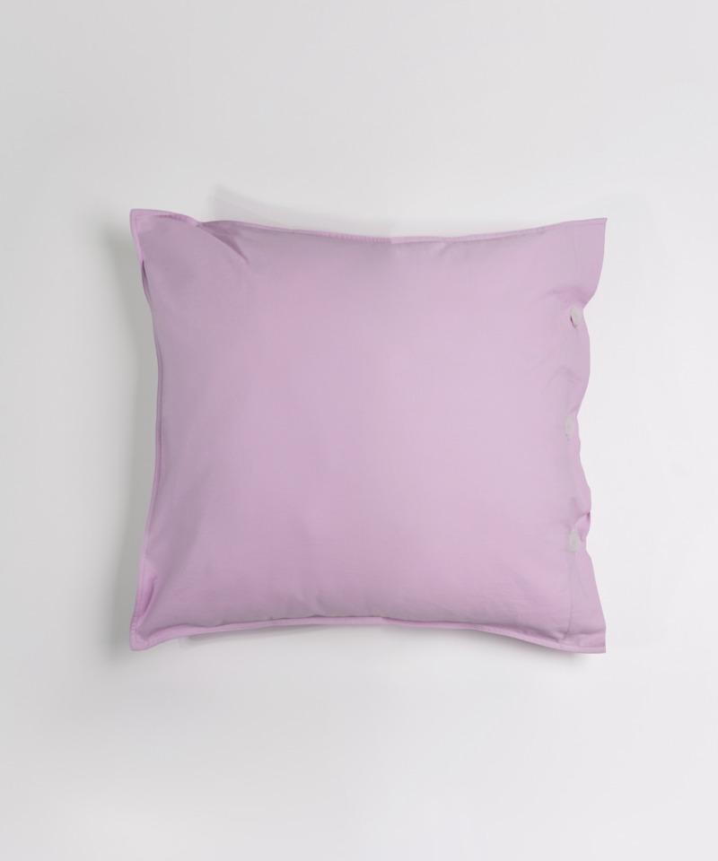 코튼 솔리드 쿠션커버 라벤더