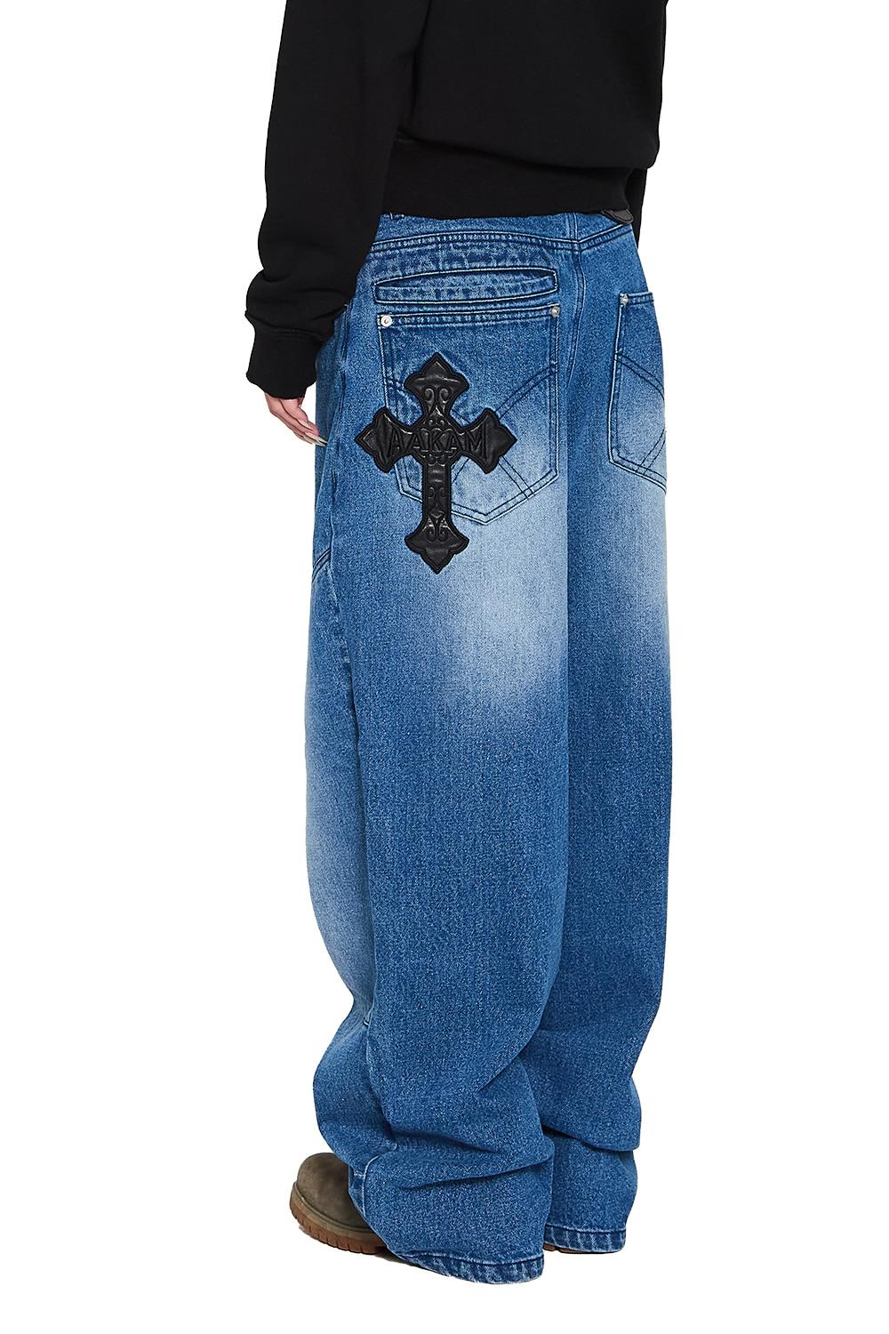 AKM CROS2 Denim Pants (Blue)