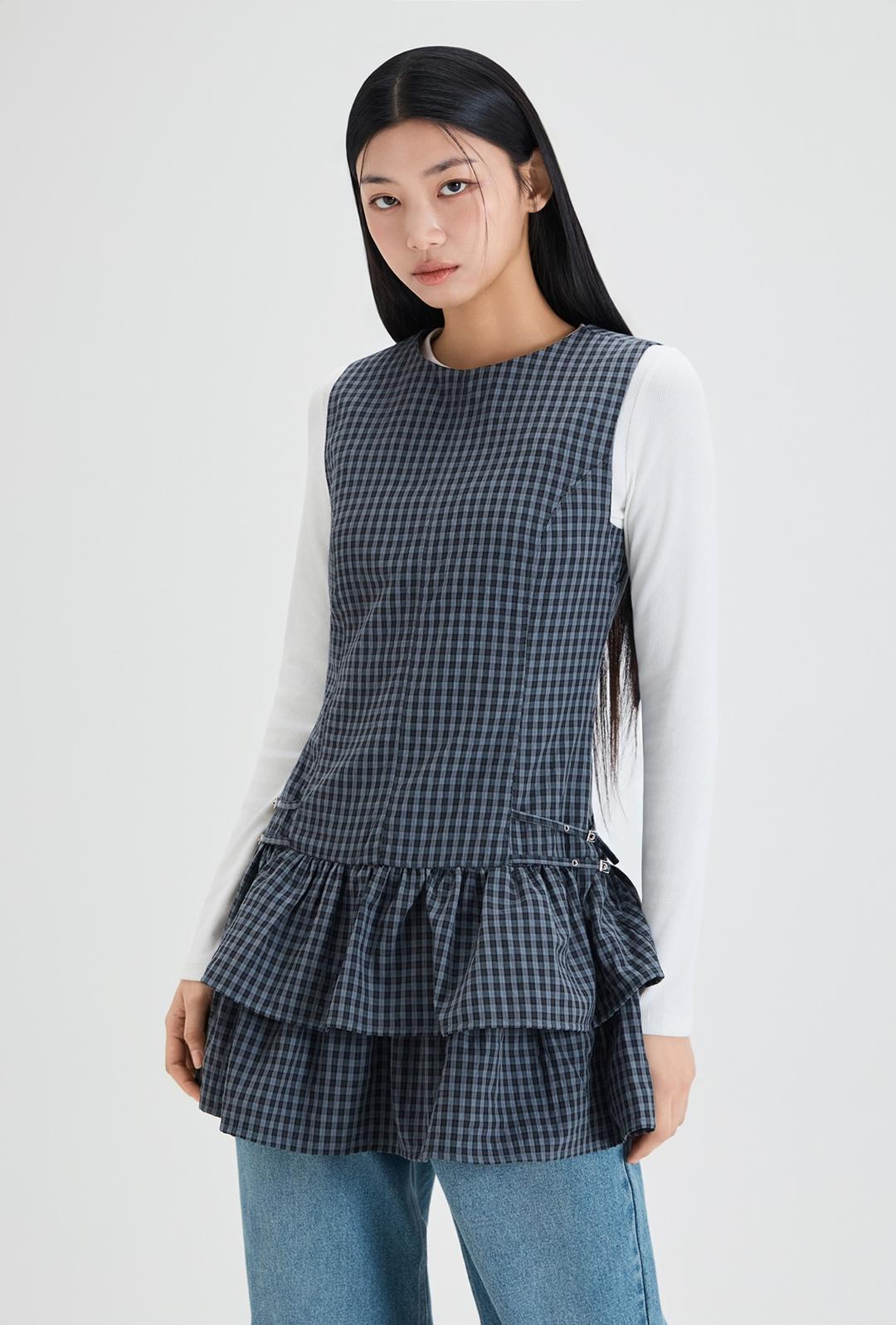 프릴 레이어드 원피스_MIWOWG309C