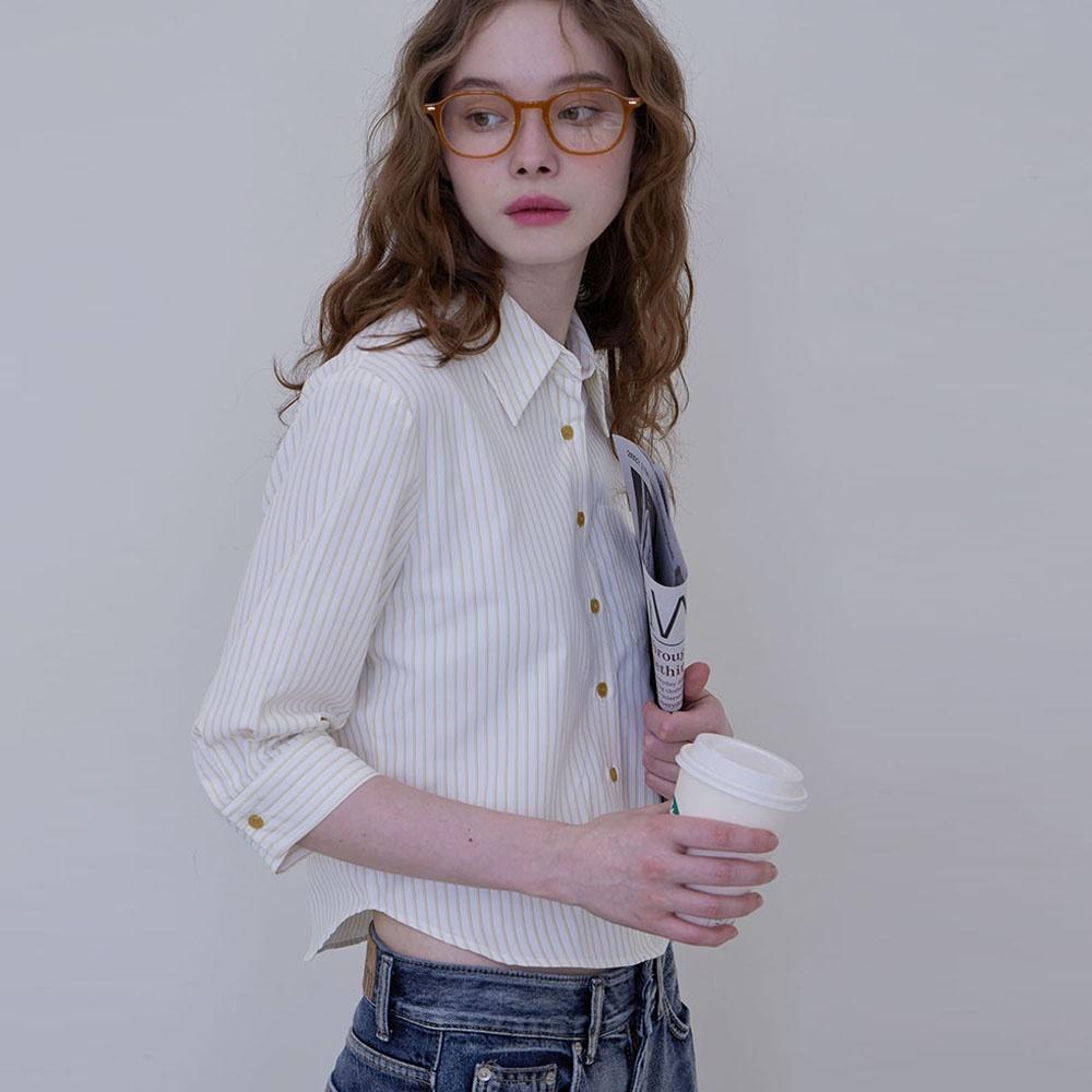HOPE STRIPE SHIRT_2COLORS_BEIGE