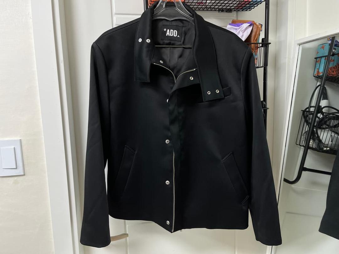 에드 add 코튼 실크 블루종 자켓 L | 후루츠패밀리