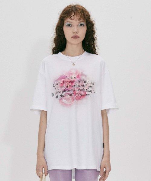 Cheesy Words Tee White