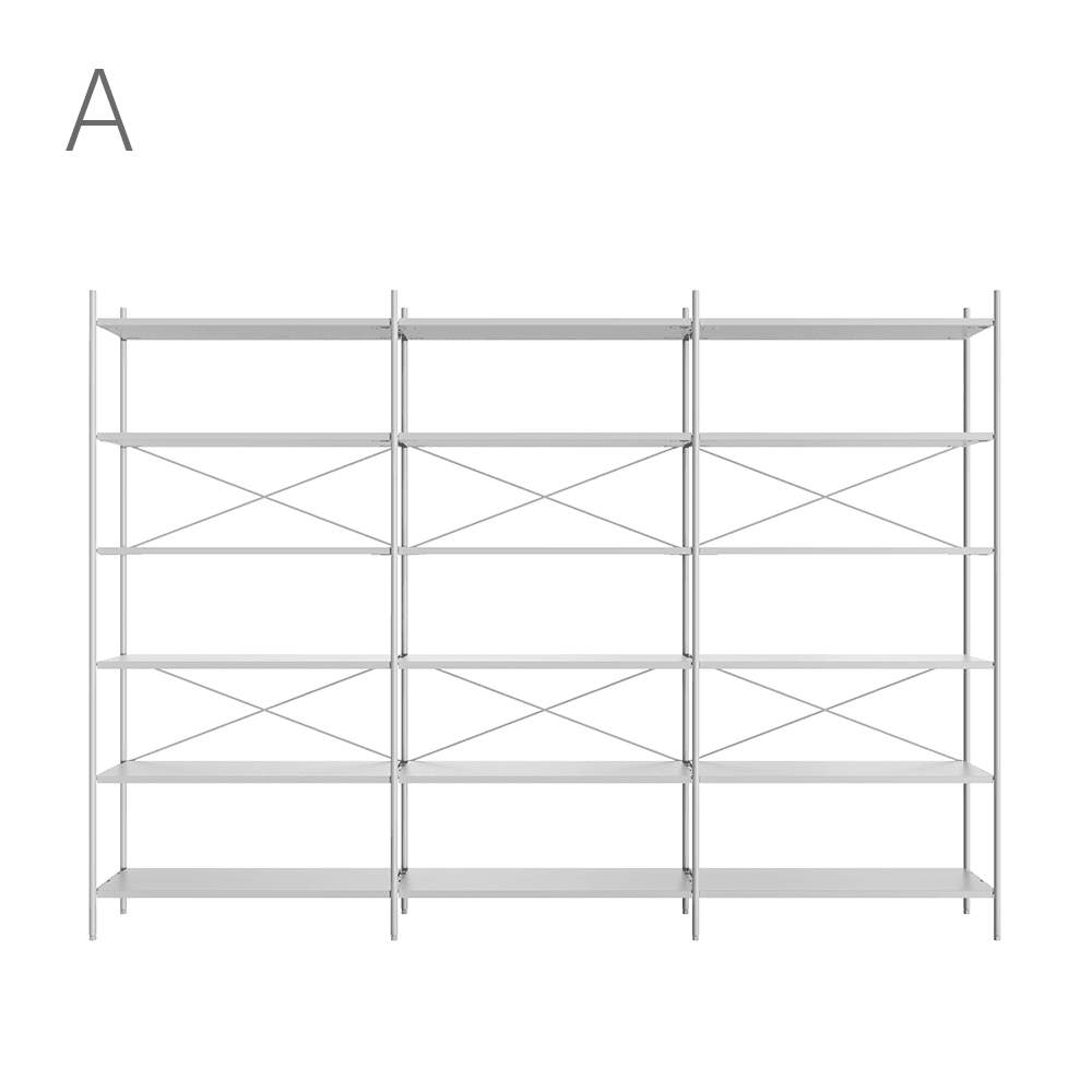 Join system 6 Layers Shelf SET(283CM)_14 Types