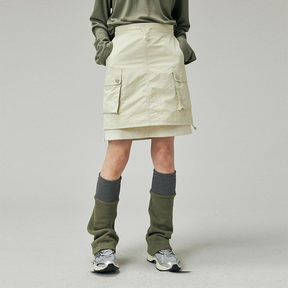 Nikko Grocery 카고스커트 바스락스커트
