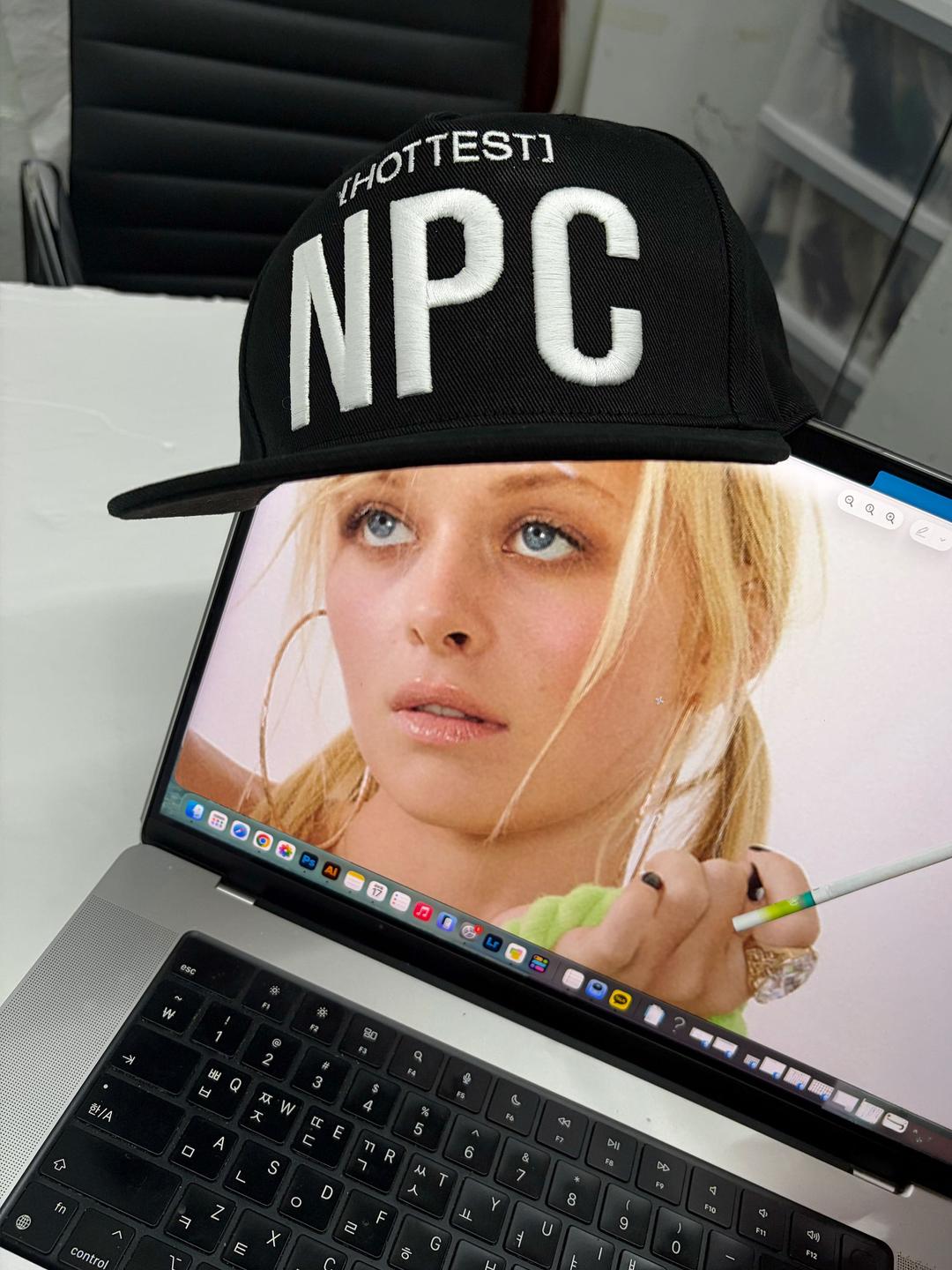 NPC Snapback Cap Black