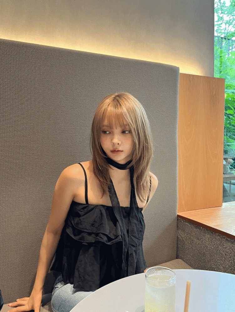 프레인 초커 bl