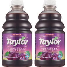 테일러 푸룬주스, 946ml, 2개