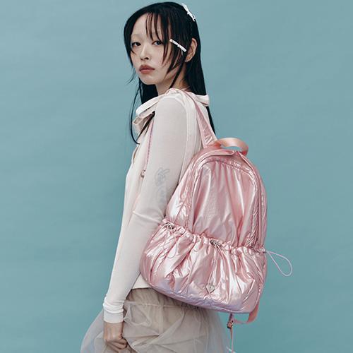 [11/3 순차출고] Heart Lock String Backpack_HC239OBG001M