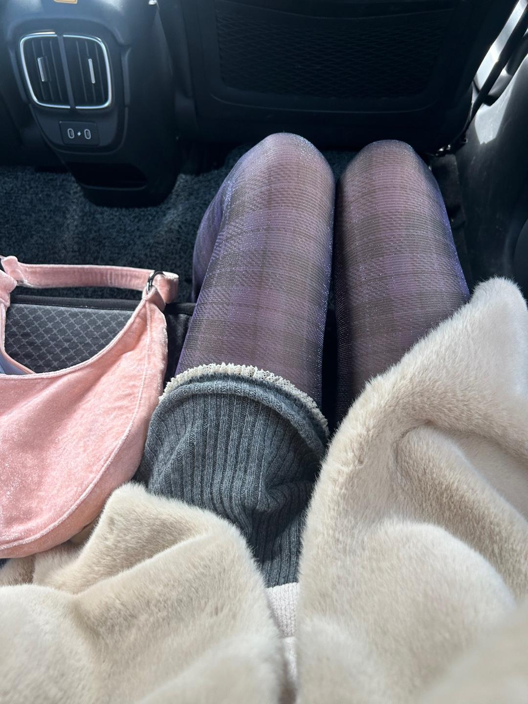 Patterned Stockings - Glen Check (3 Colors)