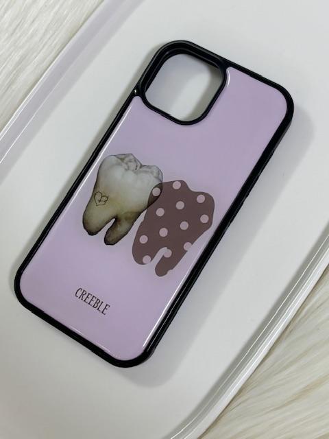 Teeth & dot epoxy bumper case