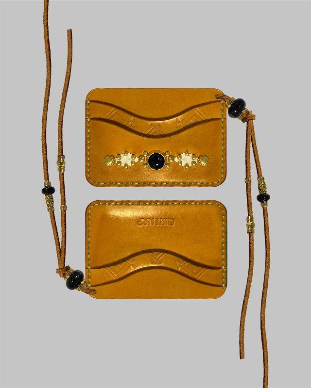 Ethnic Vegetable Leather Card Holder