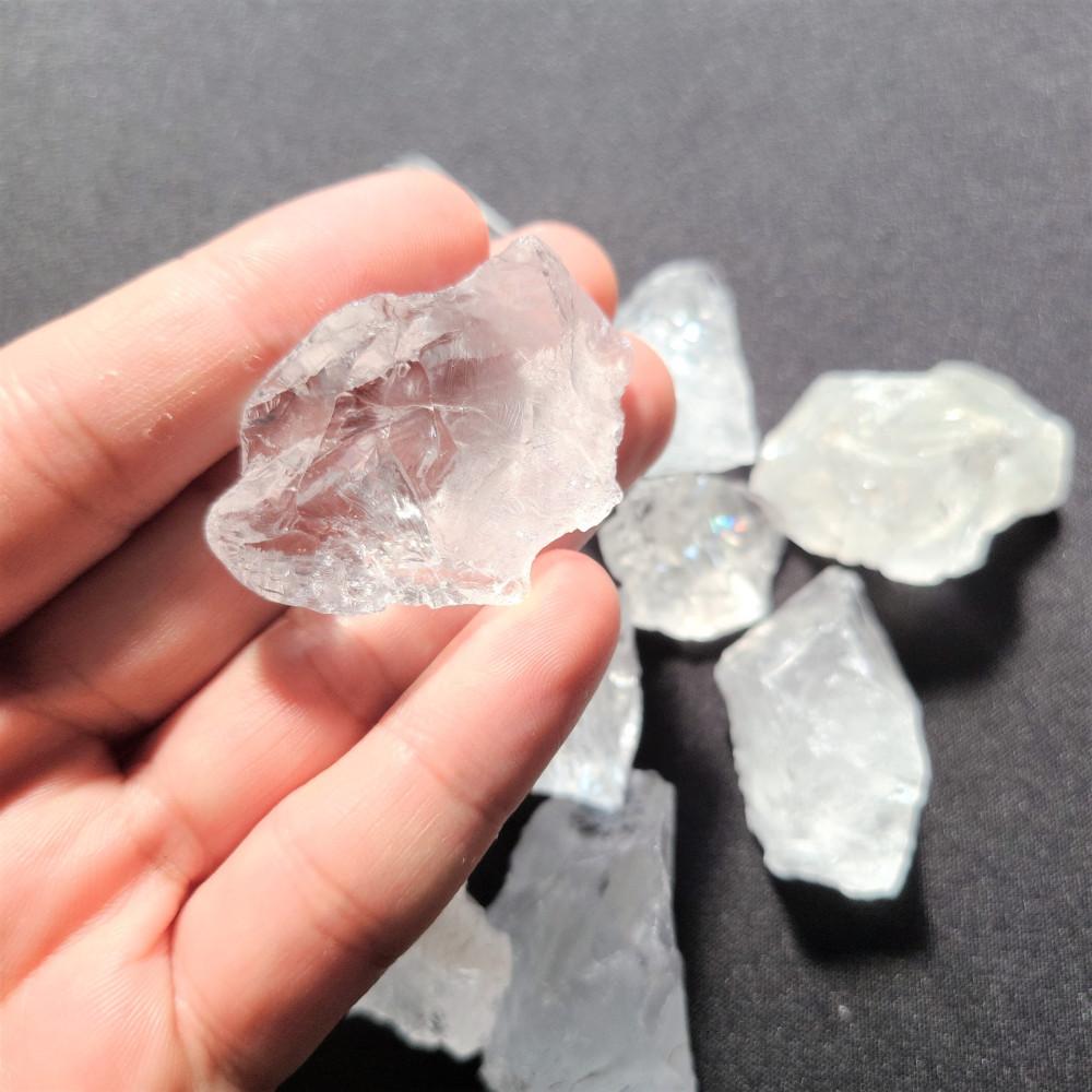 천연 원석 백수정 러프원석 100g 200g 어항자갈 조경자갈 명상 힐링