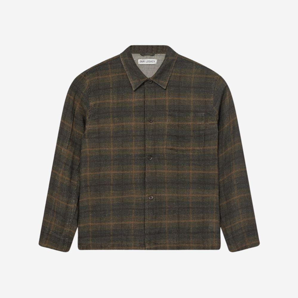 아워레가시 박스 셔츠 미라지 왁스 체크