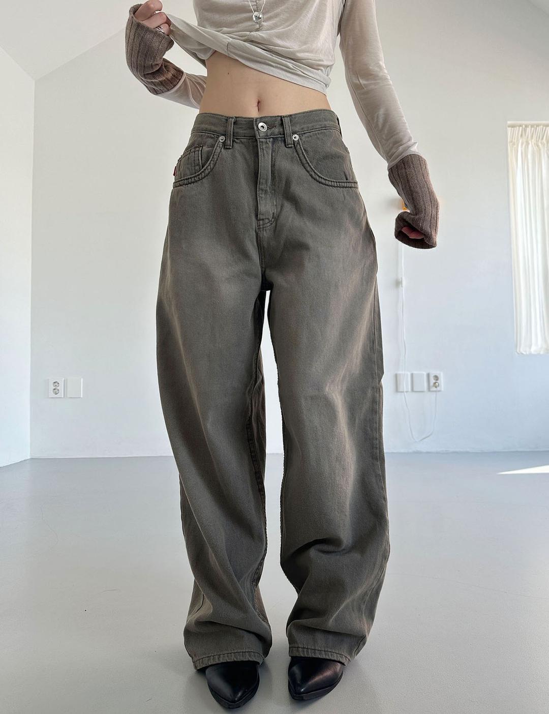 dust gray jean (1color)