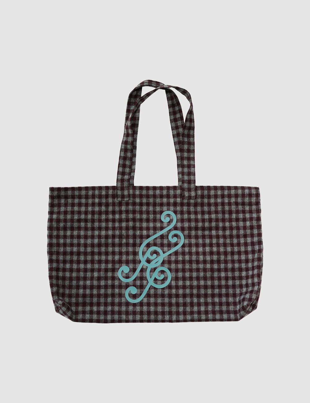 Clef bag, checked (12/4 예약배송)