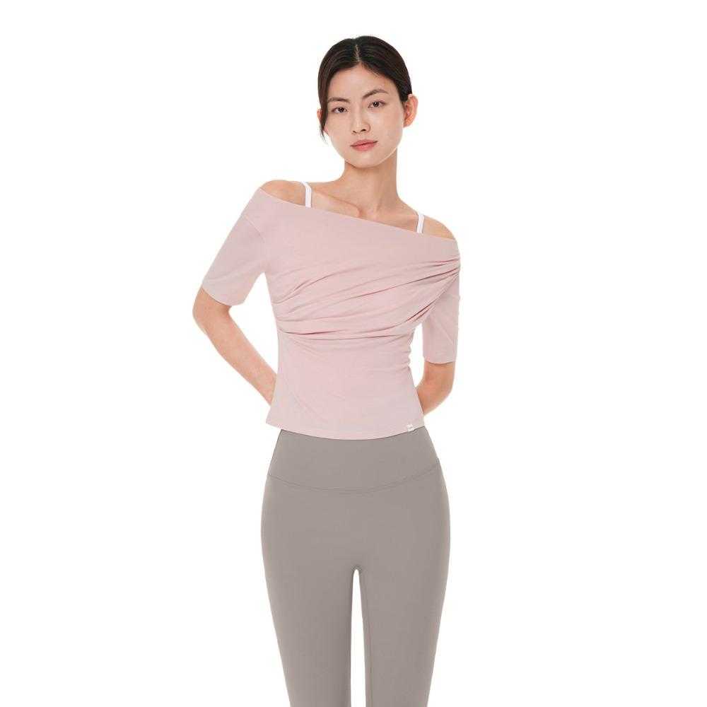 소프트 모달 드레이프 숏슬리브