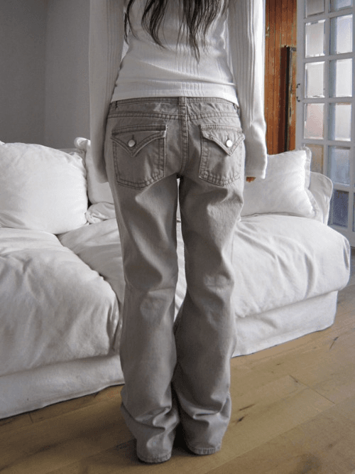 이즈이즈 Fog pocket bootcut pants