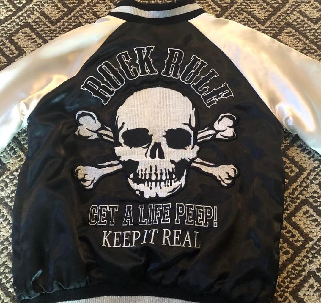 펑크 빈티지 해골 스카쟌 | 후루츠패밀리