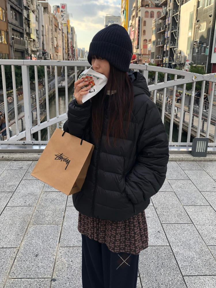 [unisex] 덕다운 스트링 경량 후드 패딩 (3 color)
