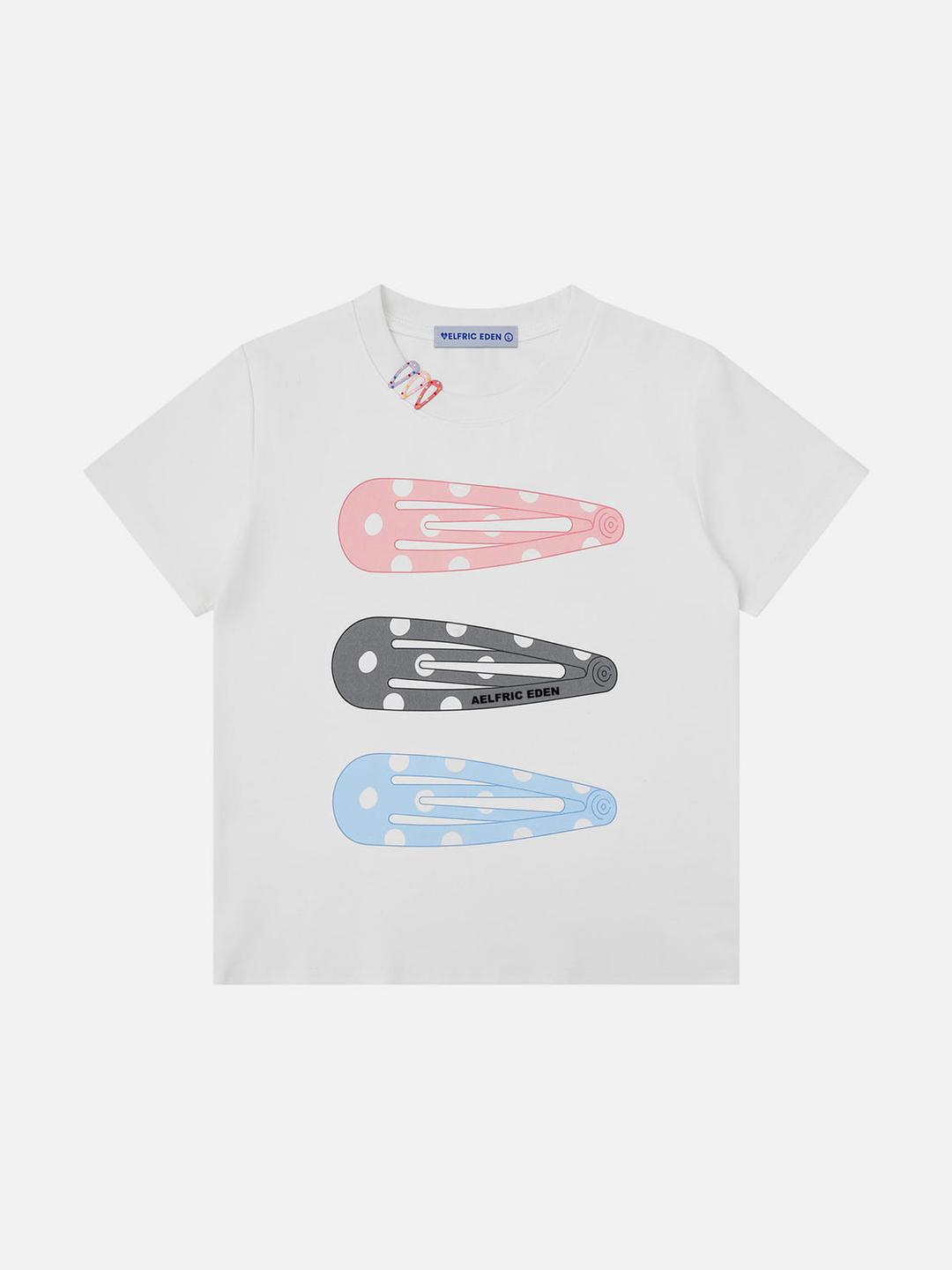 Aelfric Eden Hair Clip Tee - White / XS