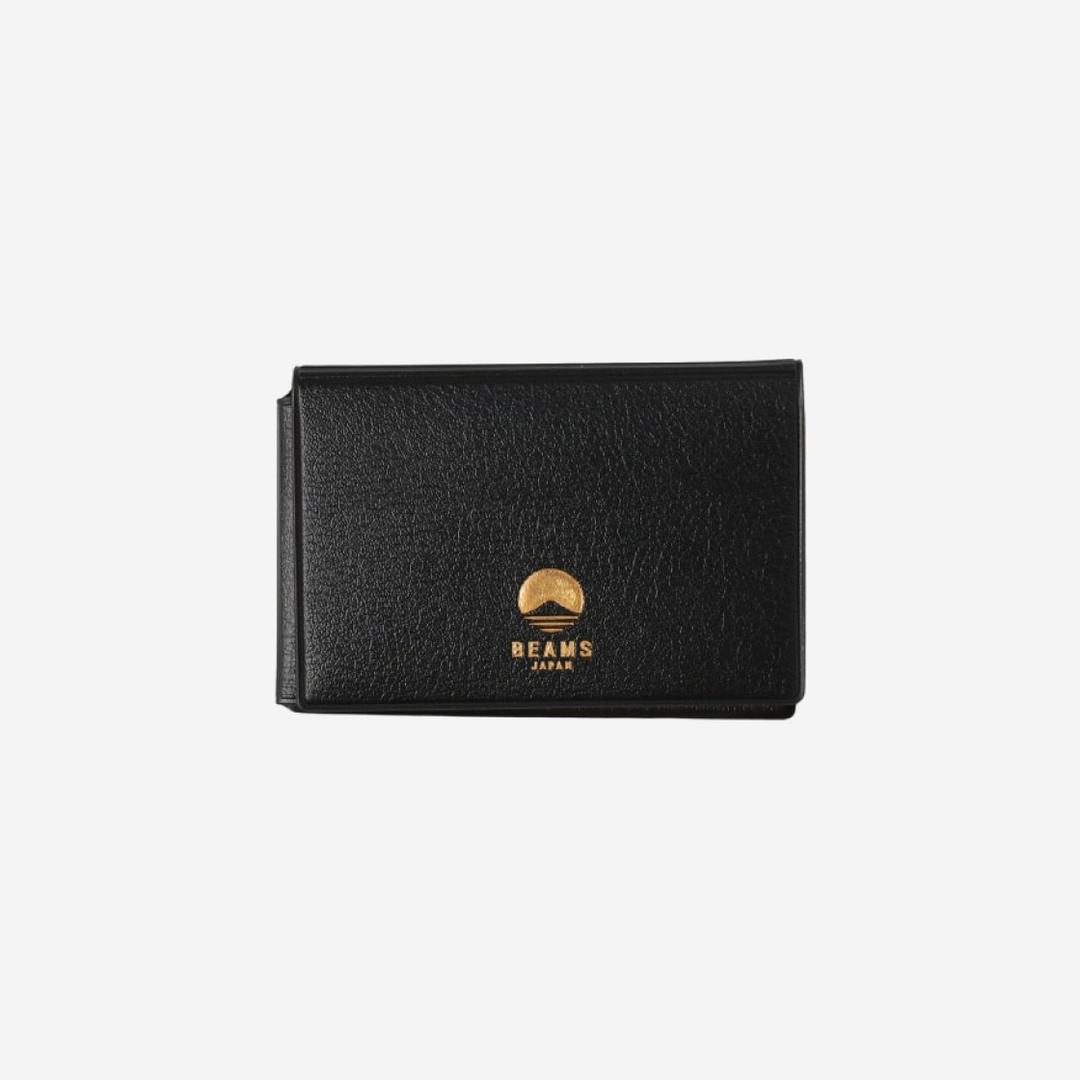 Beams x Hightide Special Order Pass & Card Case Black