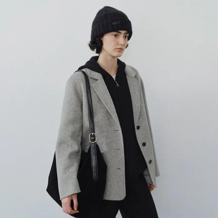 Herringbone handmade jacket_2colors