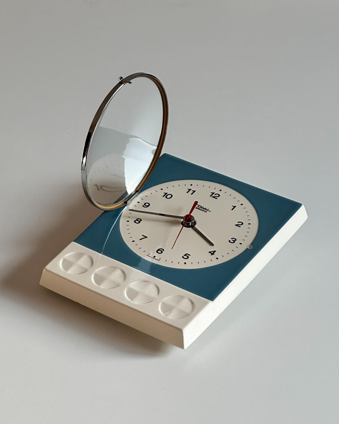 70s DIEHL Ceramic Wall Clock