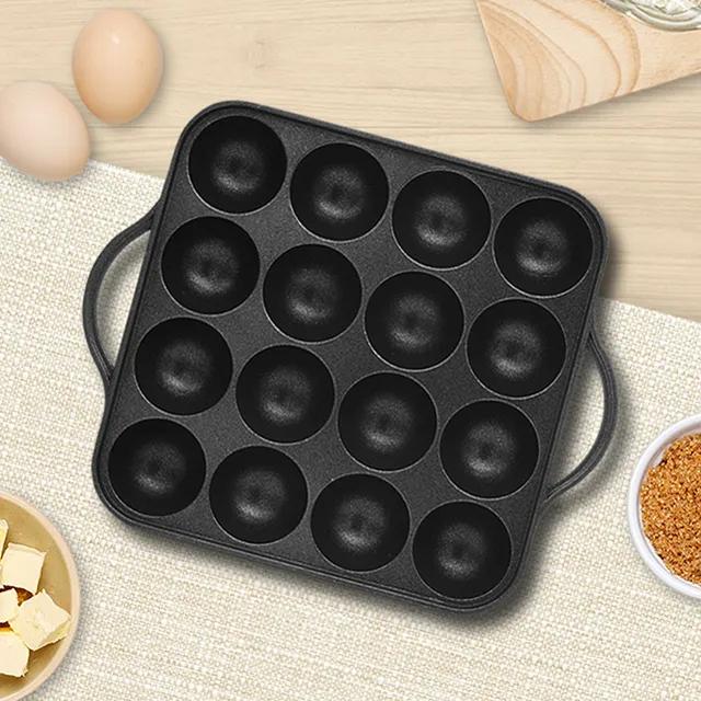 야식 간식만들기 후라이팬 타코야끼팬 16구