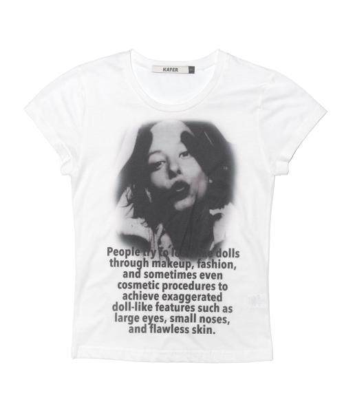 카터(KATER)  Your Skin Short Sleeve Tee - IVORY - 사이즈 & 후기 | 무신사