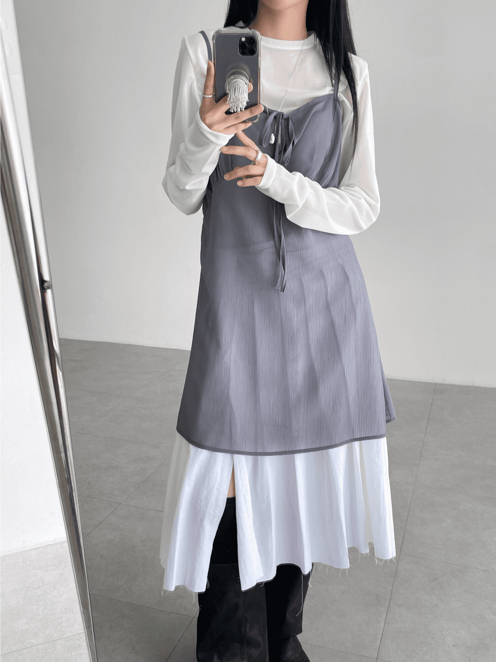 breeze layered dress (3color)