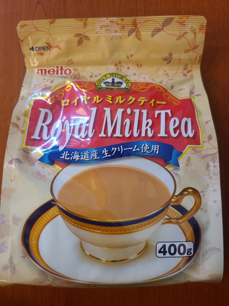 메이토 로얄 밀크티 400g 대용량 밀크티 맛있는 밀크티 [원산지:일본산(티디에프코리아)]