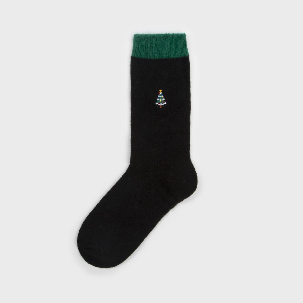 wool color band christmas tree