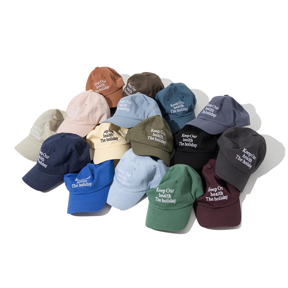 [BEST/남여공용] 밀로 홀리데이 시그니처 볼캡 11컬러 택1 (+포장패키지)