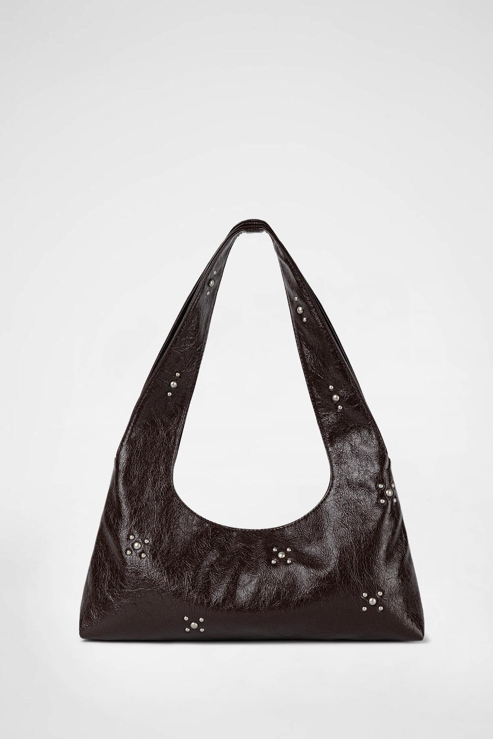 LIORA STUD BAG BLACK
